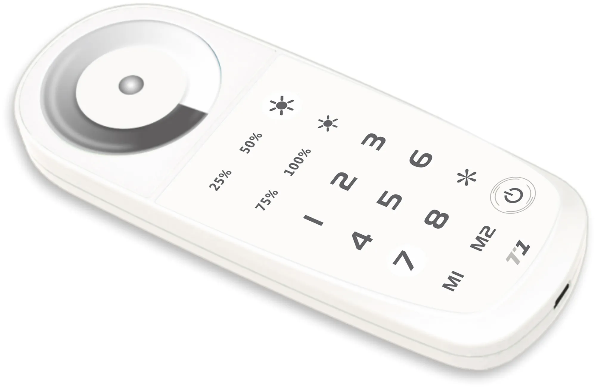 Touch Dimming 2.4GHz RF Remote Control.5Vdc Built-in Lithium Battery, 30 range, IP20. T1  LTECH Remote Control